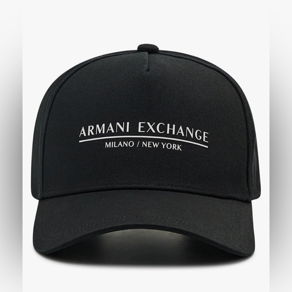 Armani Exchange Men's Milano/New York Logo Baseball Hat NWT
